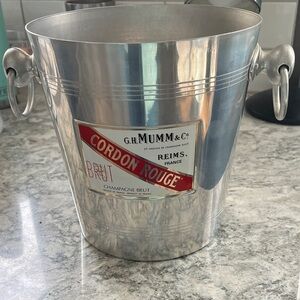 G.H. Mumm Cordon Rouge Champagne Bucket